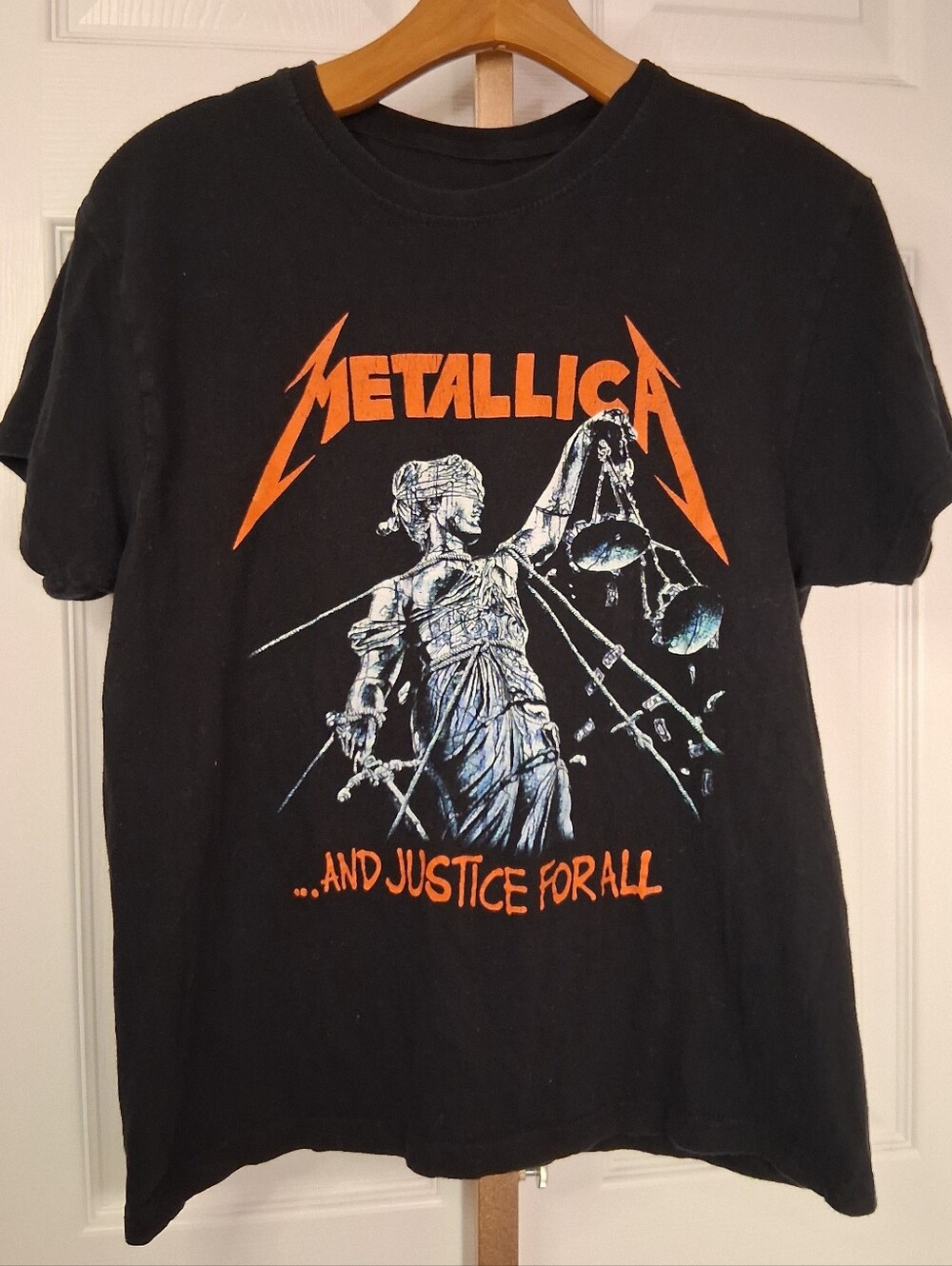 Metallica T Shirt Black Medium